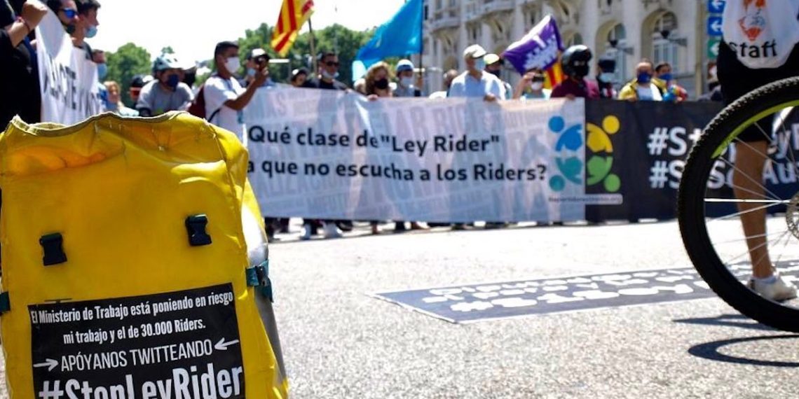 ley Rider en España